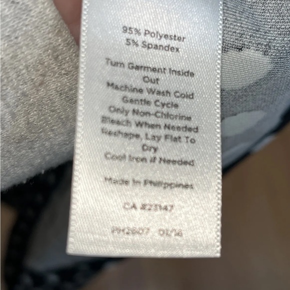 Talbots sleeveless sarong style polka dot dress - Picture 6 of 7